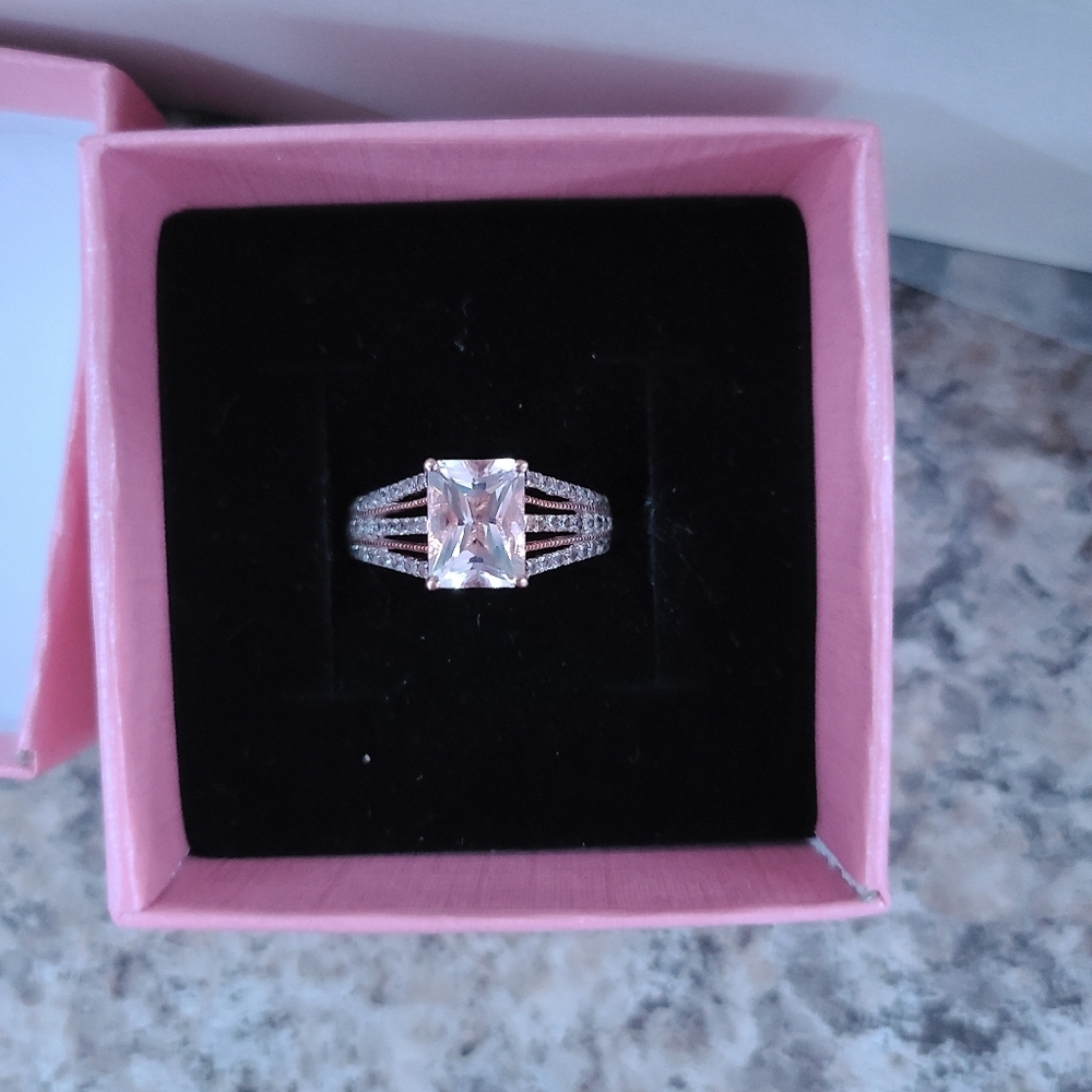 10k rose gold ring